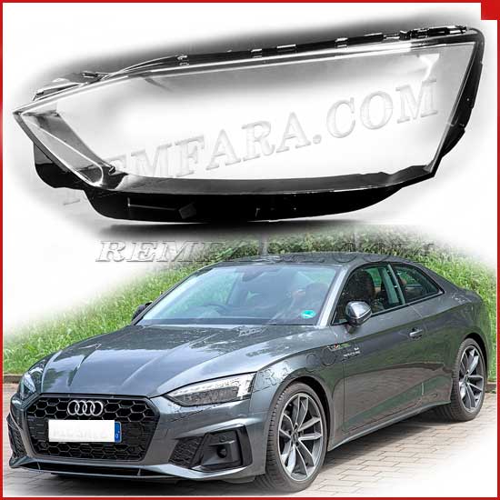 Скло фари Audi A5 F5
