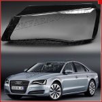 Стекло фары AUDI A8 D4 (2010-2013) левое Дорестайлинг ксенон
