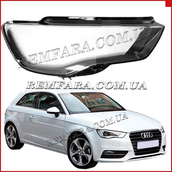 Стекло фары правое AUDI A3 / S3 (8V) 2012-2016