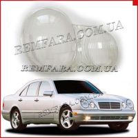 стекло фары Mercedes E-CLASS W210 1999-2003 Рестайл (галоген)