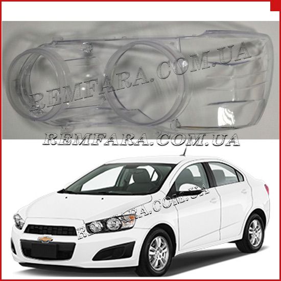 Remfara Стекло фары Chevrolet Aveo T300 2012
