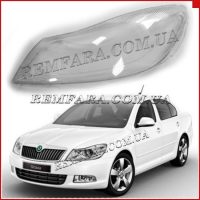 Remfara Стекло фары Skoda Octavia 2 A5