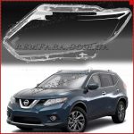 Стекло фары Nissan Rogue II (2014-2017) USA левое. Дорестайлинг