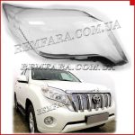 Стекло фары Toyota Land Cruiser Prado 150 (2013-2017) правое. Рестайлинг