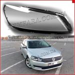 Стекло фары Volkswagen Passat B7 (2011-15) USA правое.